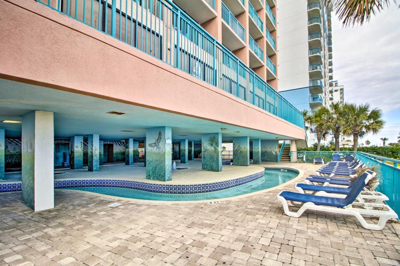 Myrtle Beach Oceanfront Condo With Pool And Lazy River Esterno foto