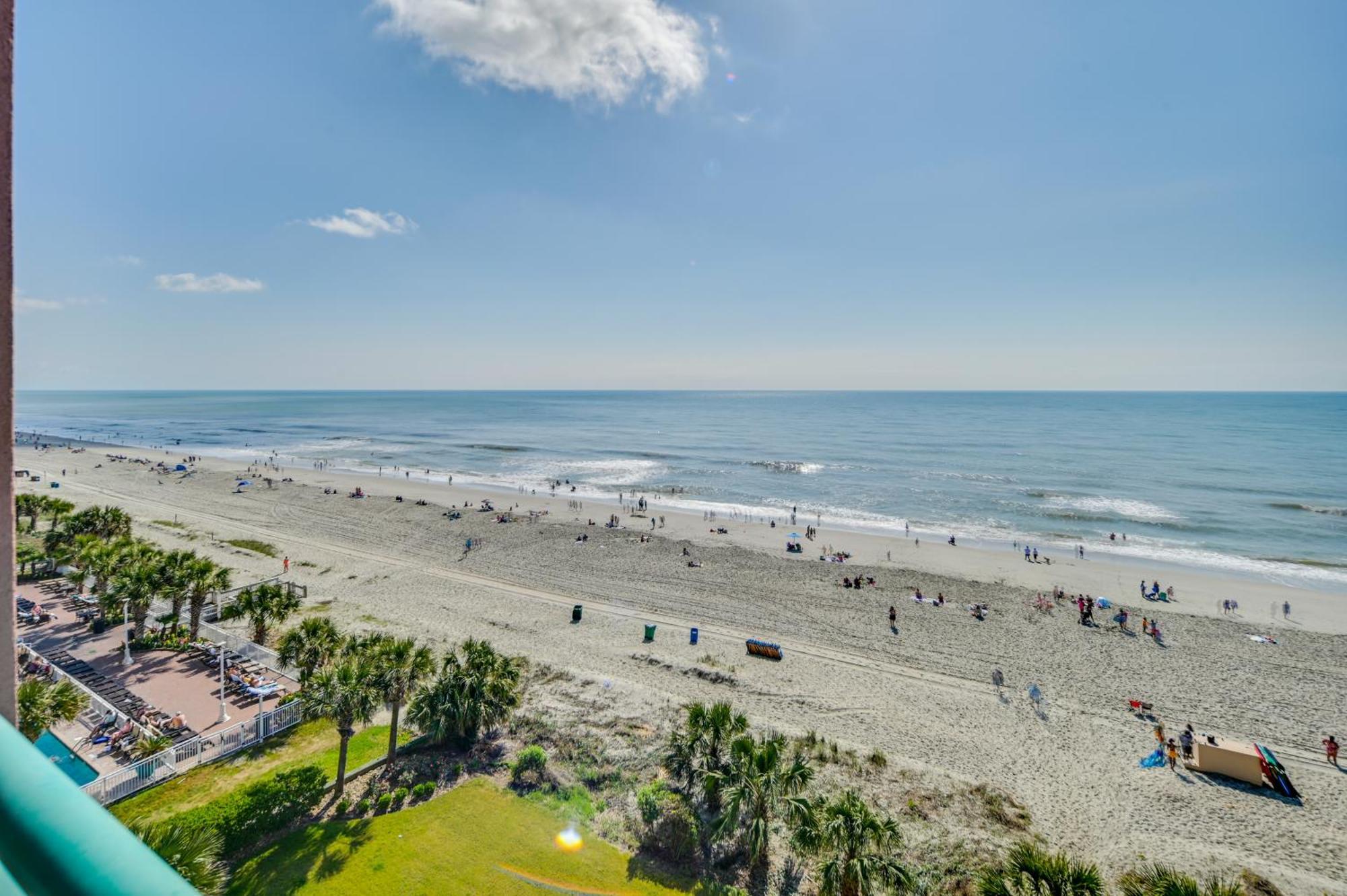 Myrtle Beach Oceanfront Condo With Pool And Lazy River Esterno foto