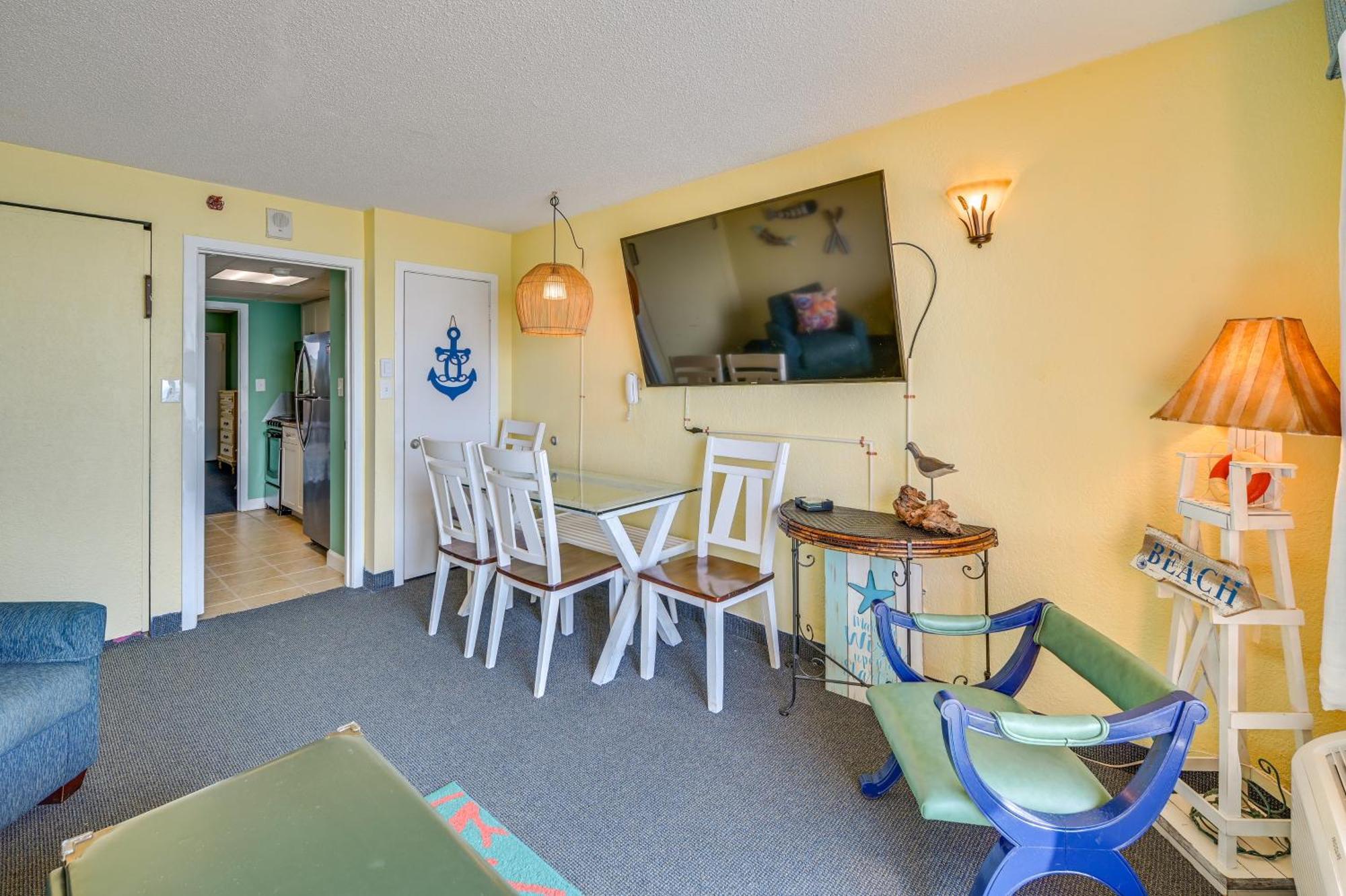 Myrtle Beach Oceanfront Condo With Pool And Lazy River Esterno foto