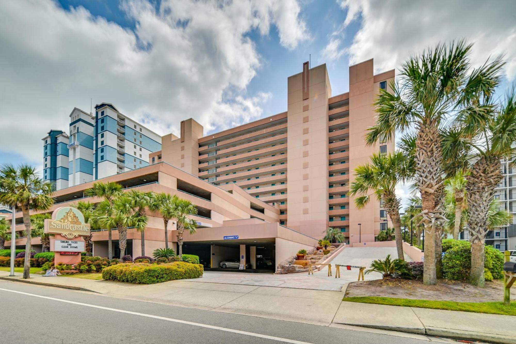 Myrtle Beach Oceanfront Condo With Pool And Lazy River Esterno foto