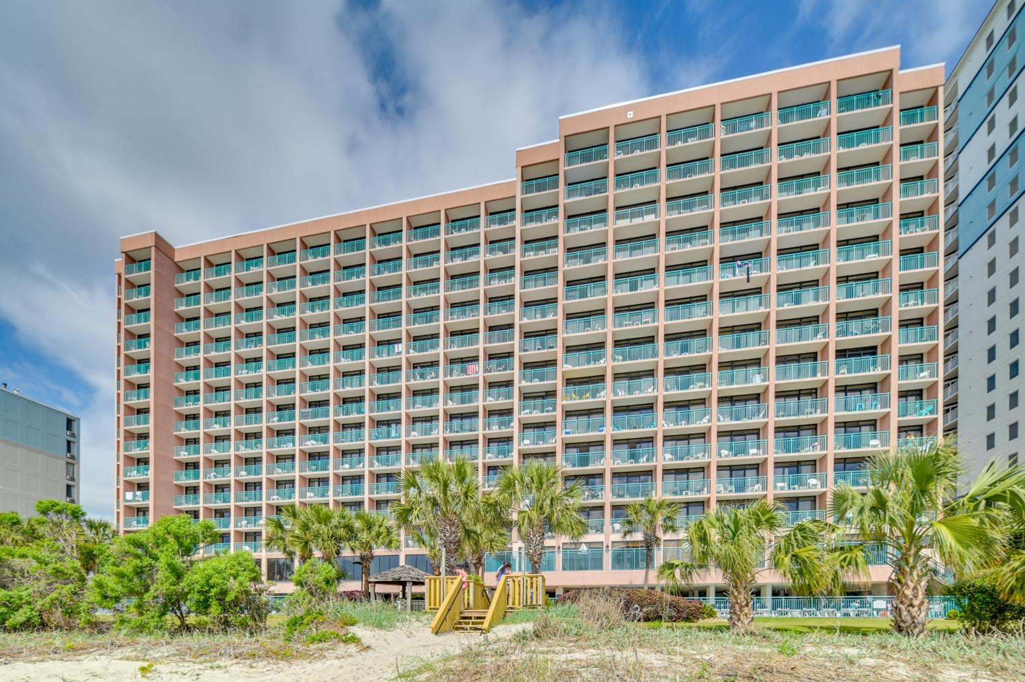 Myrtle Beach Oceanfront Condo With Pool And Lazy River Esterno foto